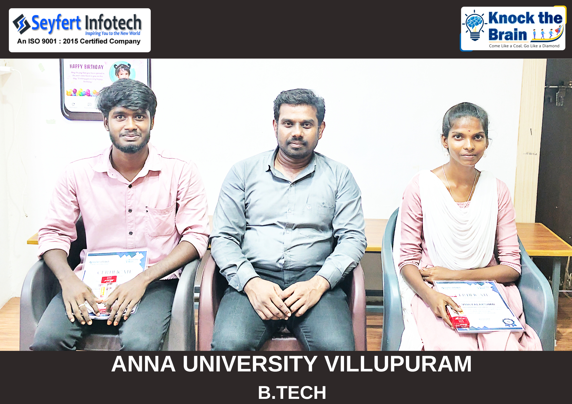 Knock The Brain industrial visit activity in Pondicherry