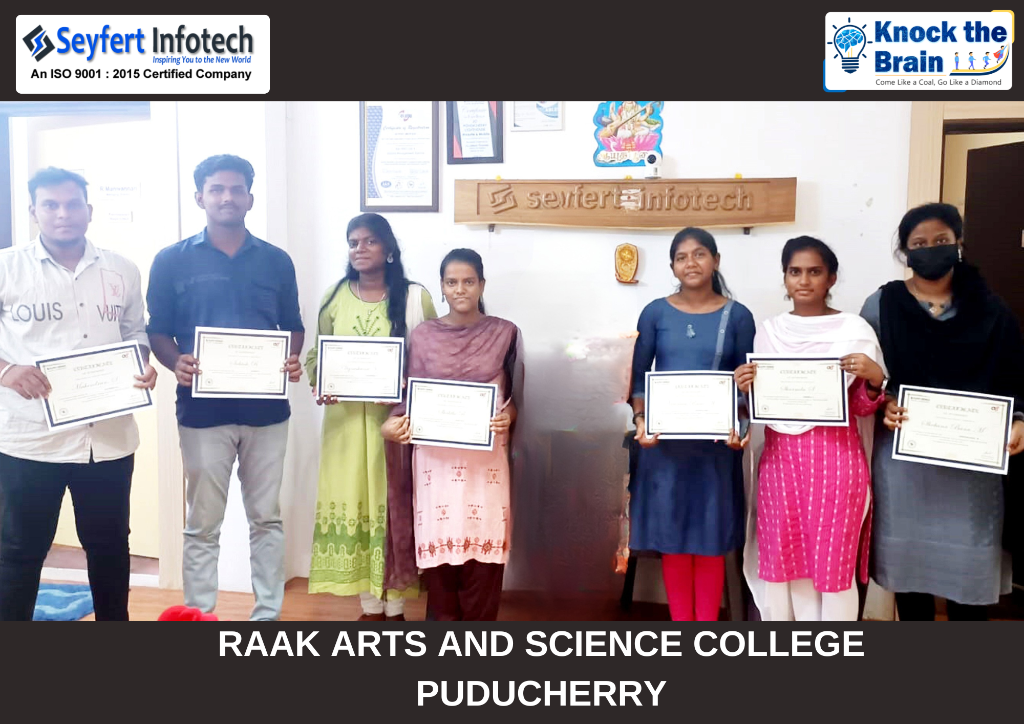 Knock The Brain courses activity in Pondicherry