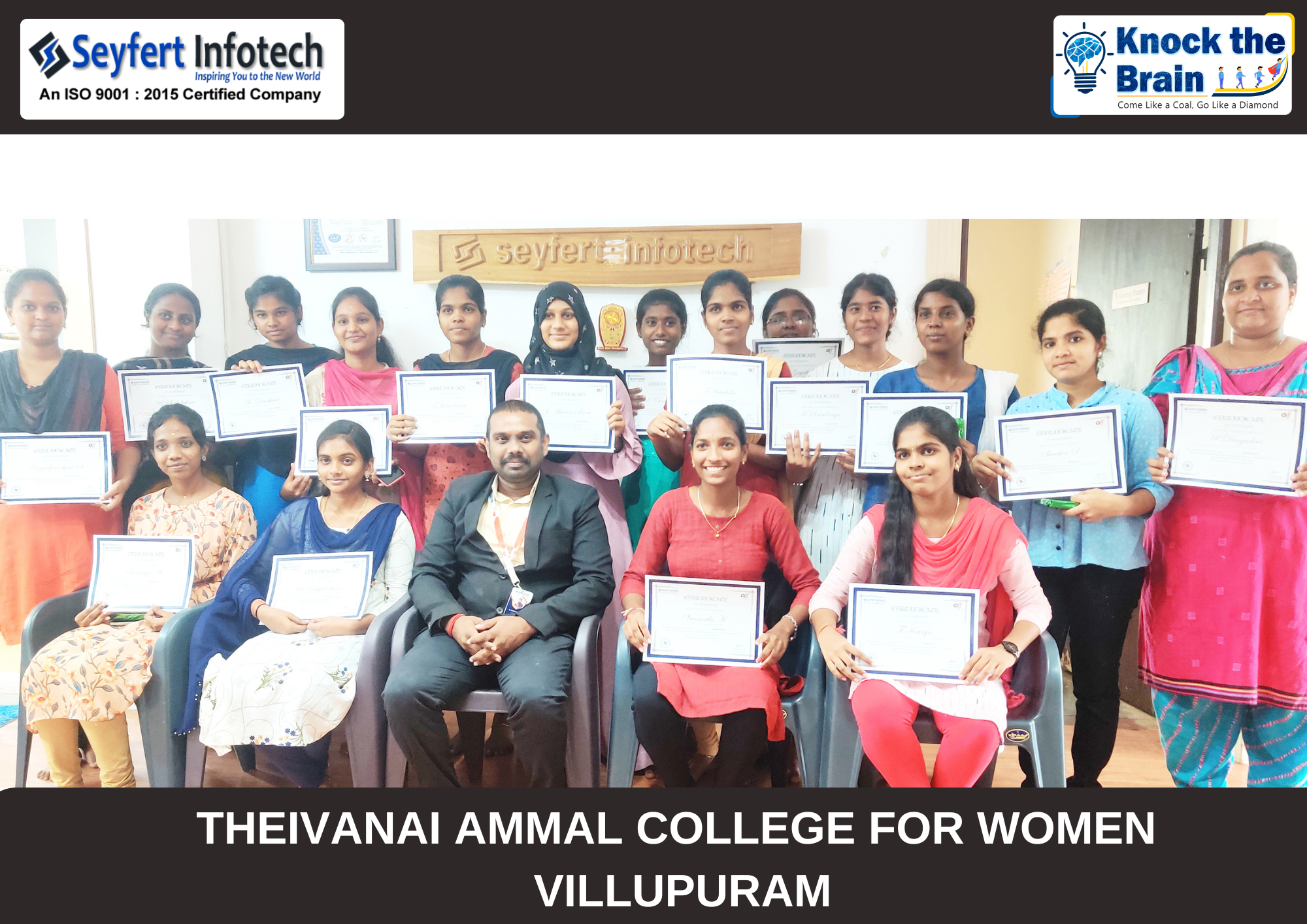 Knock The Brain internship activity in Pondicherry