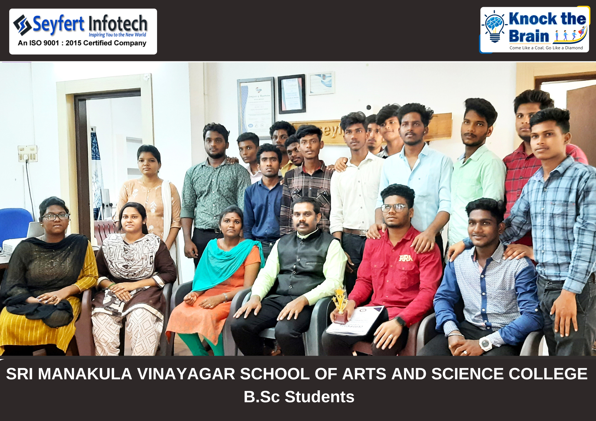 Knock The Brain internship activity in Pondicherry