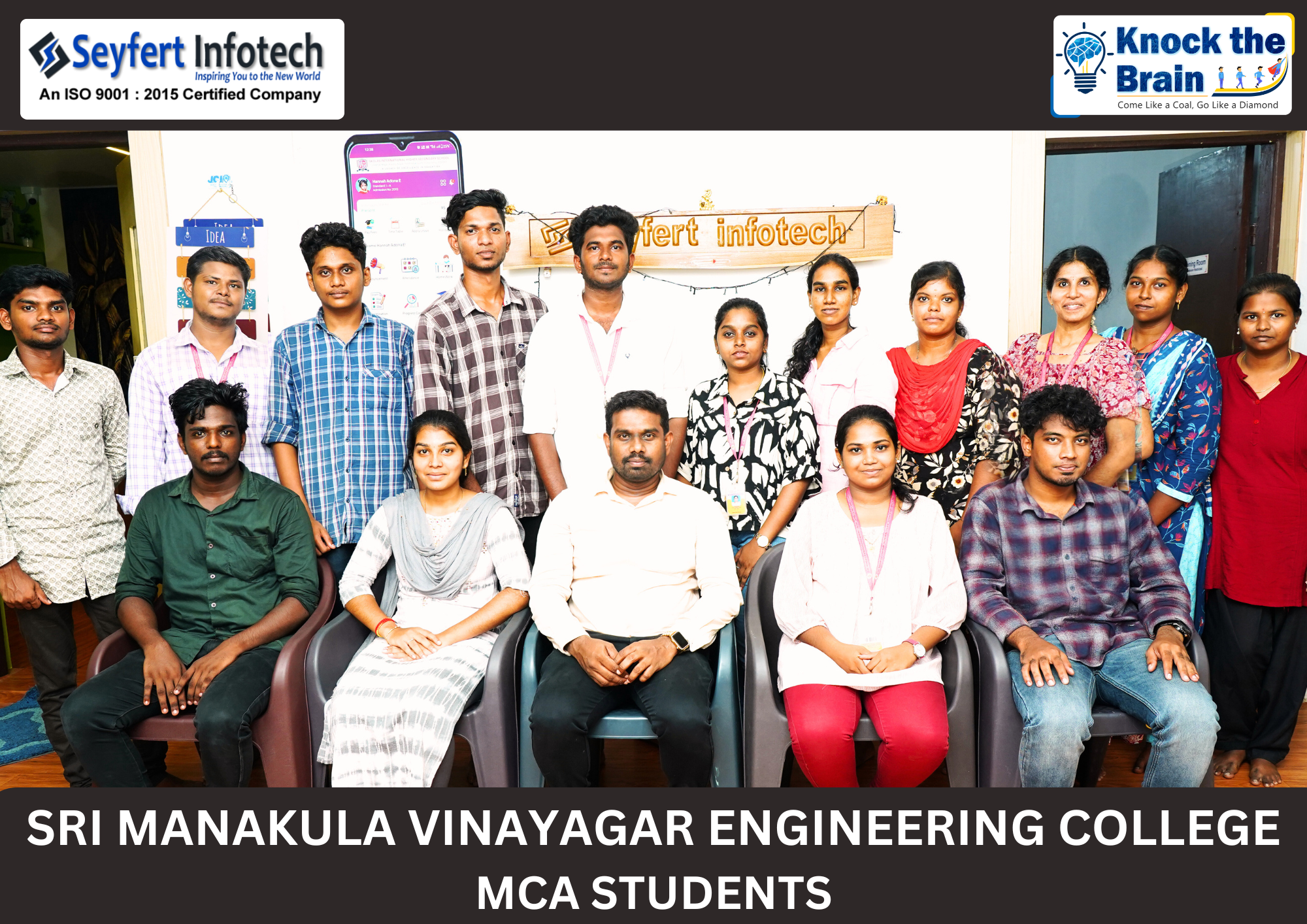 Knock The Brain internship activity in Pondicherry