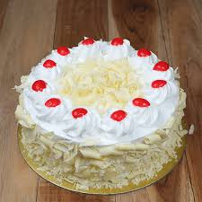 White Forest Cake